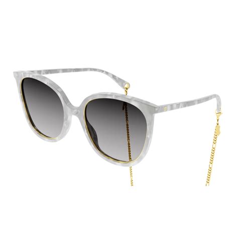 gucci white glasses frames|gg1076s.